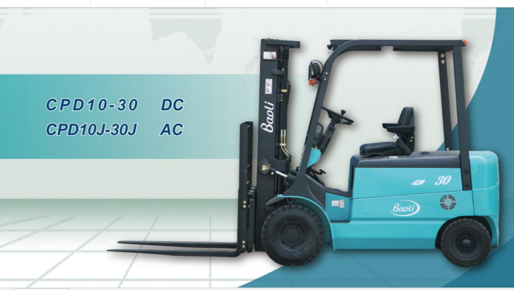 MANUAL DE OPERAÇÃO E SERVIÇO EMPILHADEIRA CPD10 -30 DC, CPD10J-30J AC BAOLI