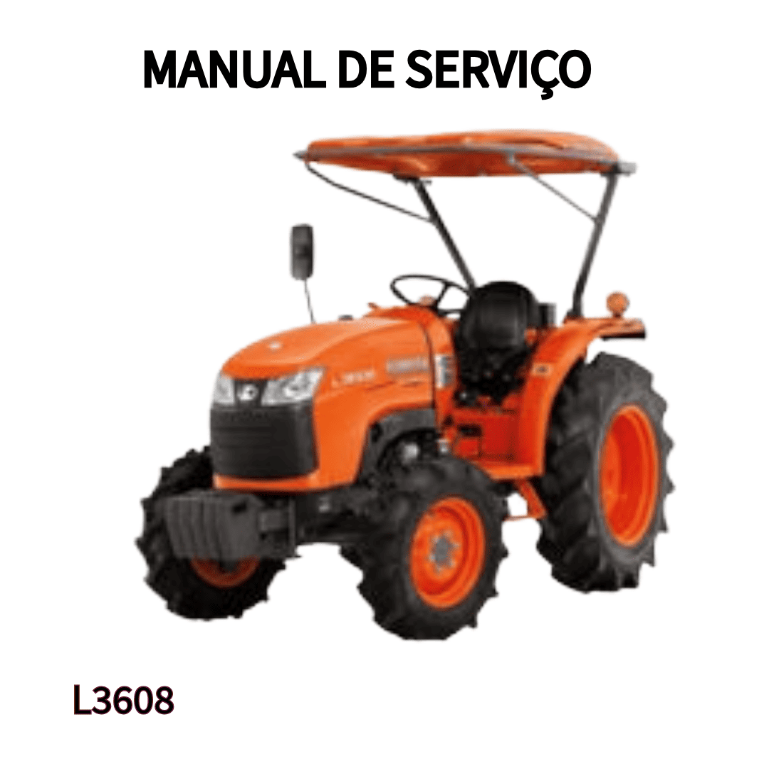 MANUAL DE SERVIÇO TRATOR L3608 KUBOTA
