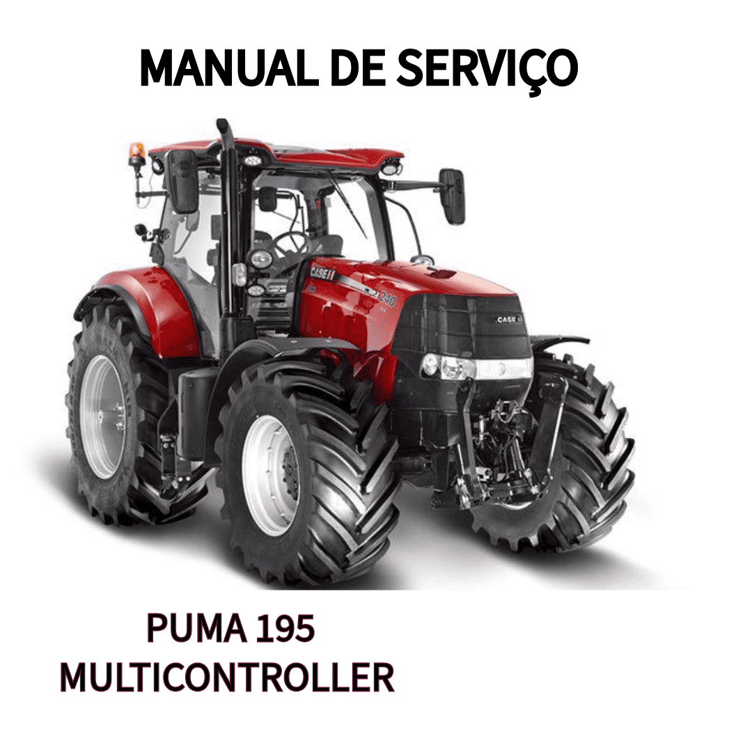 MANUAL DE REPARO TRATOR PUMA 195 MULTICONTROLLER CASE