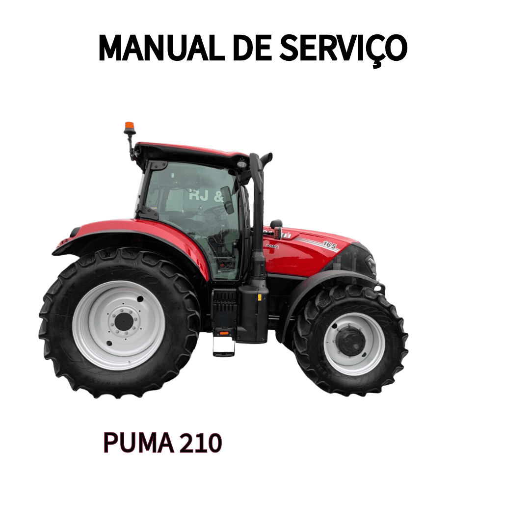 MANUAL DE REPARO TRATOR PUMA 210 CASE