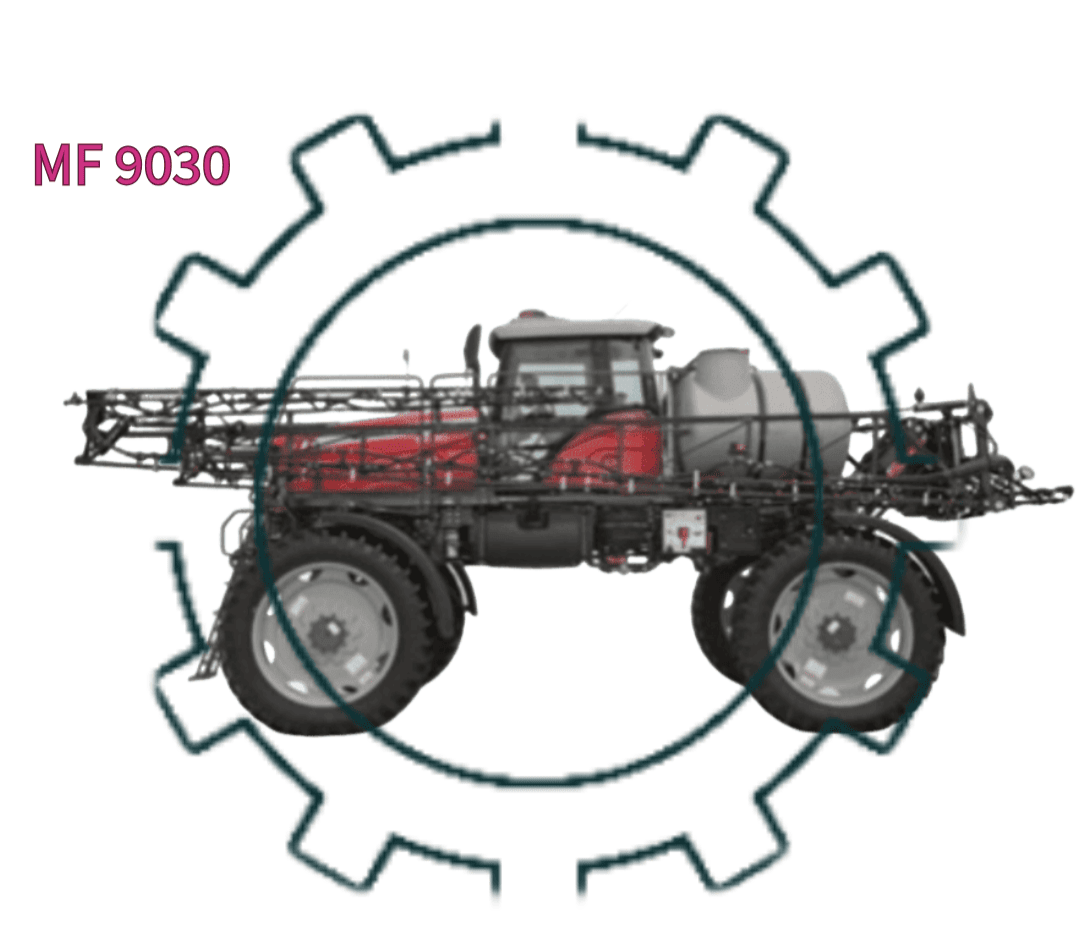 SISTEMA ELETRICO PULVERIZADOR MF 9030 MASSEY FERGUSON