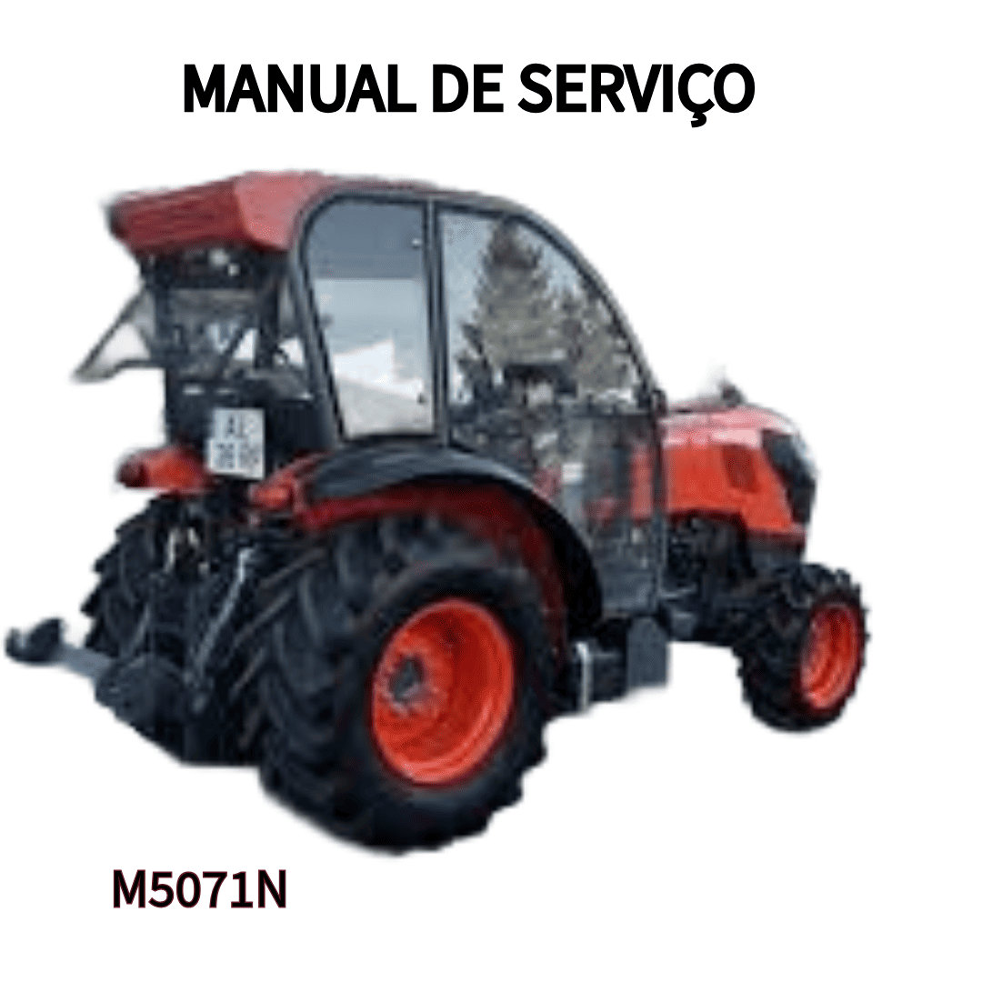 MANUAL DE SERVIÇO TRATOR M5071N KUBOTA 2017