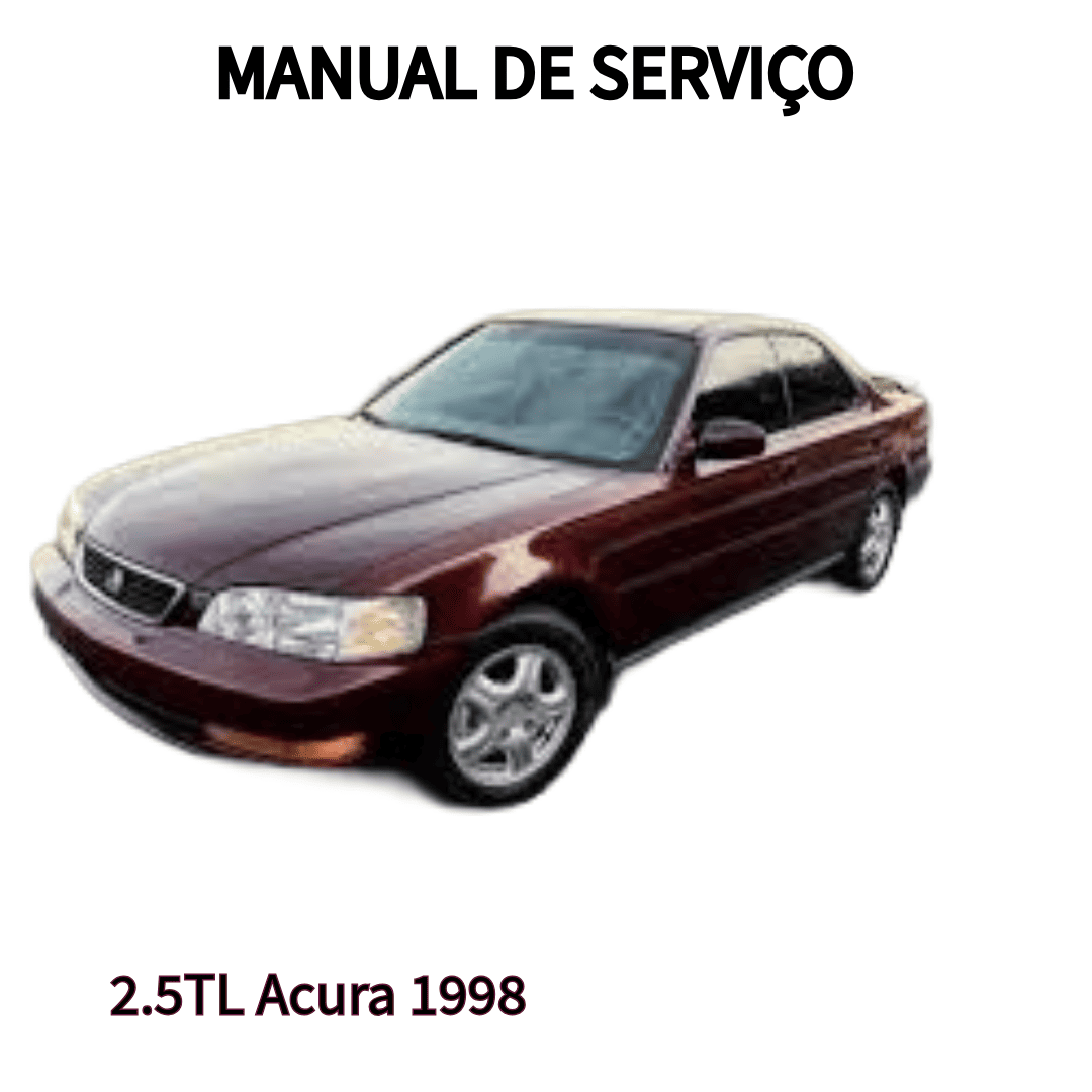 MANUAL DE SERVIÇO MOTOR 2.5TL Acura 1998