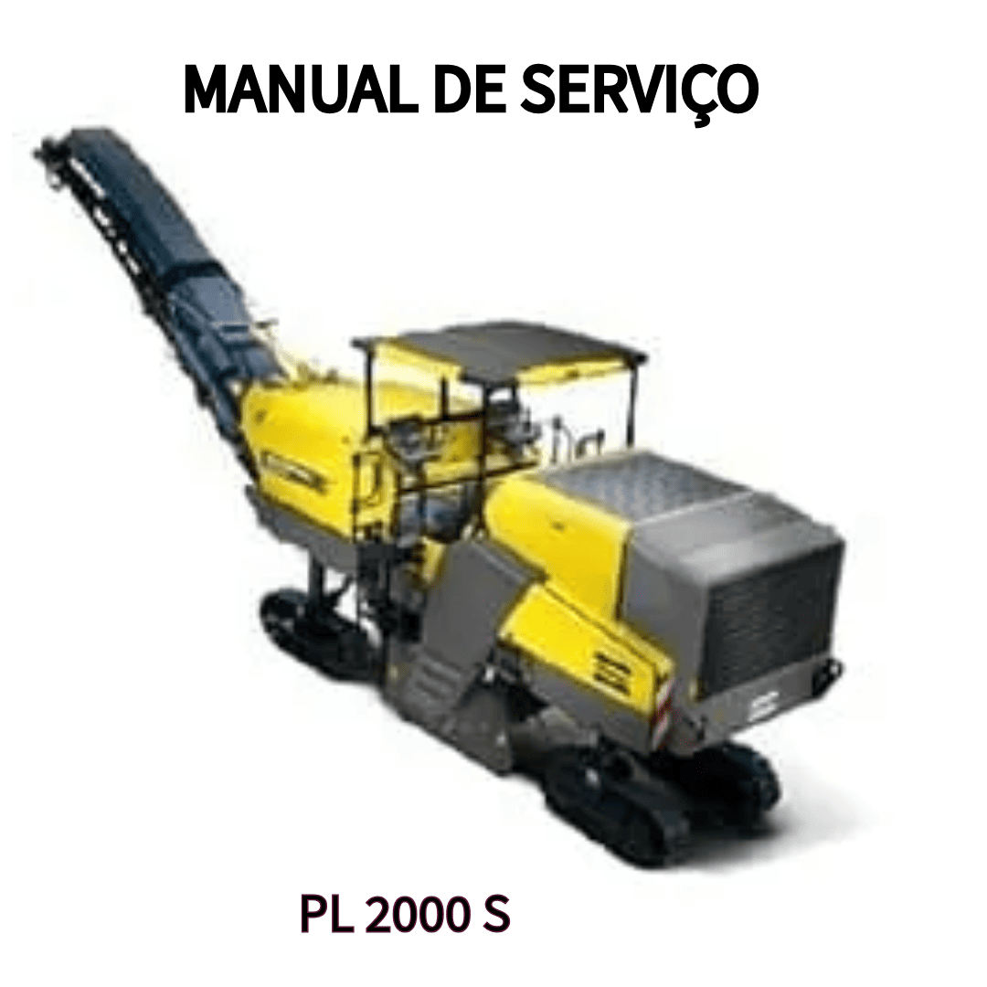MANUAL DE SERVIÇO FRESADORA A FRIO PL 2000 S DINAPAC