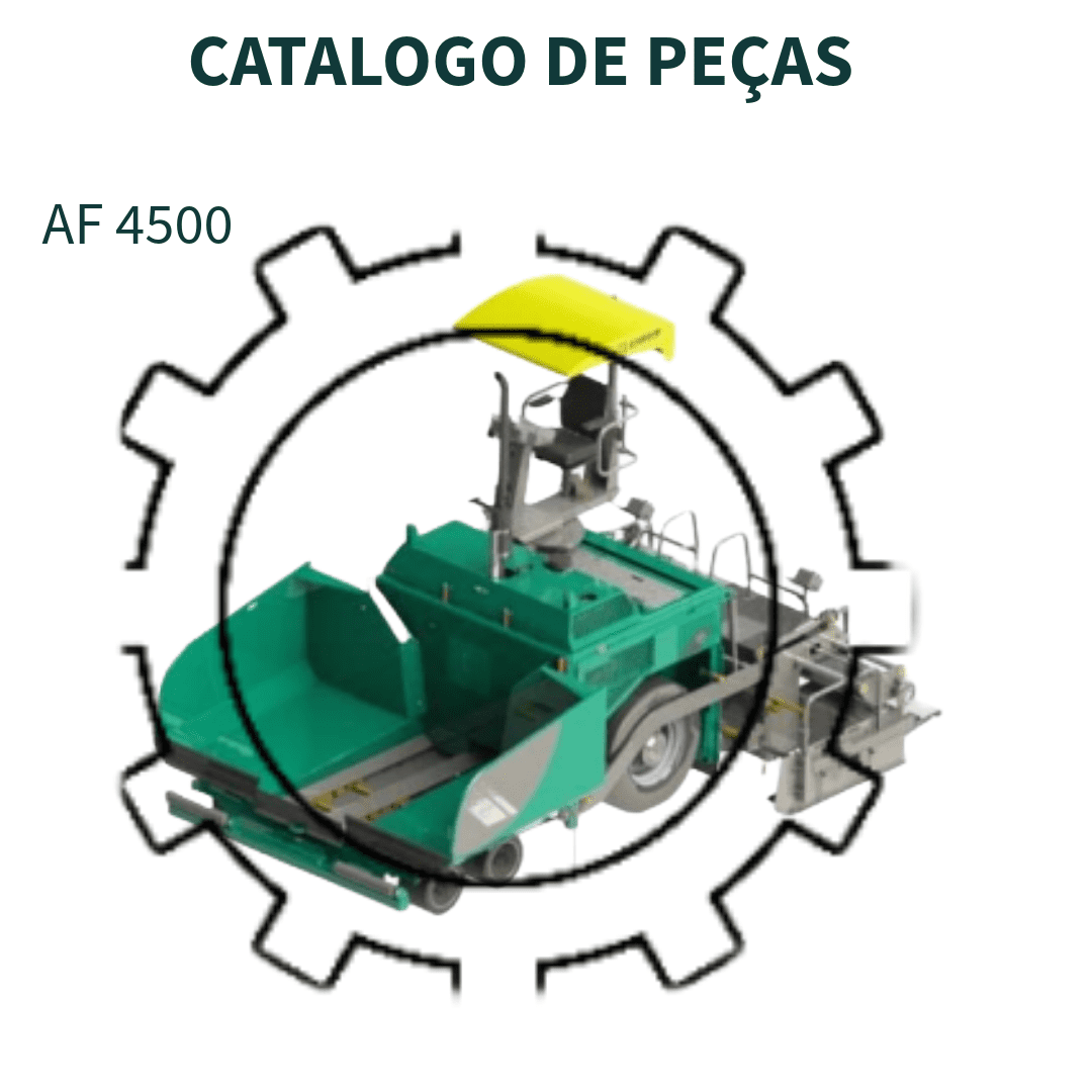 CATALOGO DE PEÇAS VIBRO ACABADORA AF 4500 CIBER