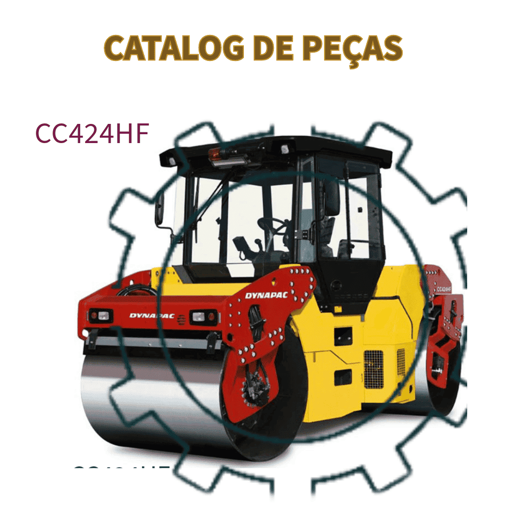 CATÁLOGO DE PEÇAS ROLO COMPACTADOR CC424HF 2010 DYNAPAC