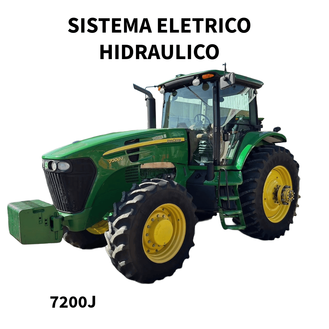 MANUAL SISTEMA ELETRICO E HIDRAULICO TRATOR SERIE 7200J JOHN DEERE
