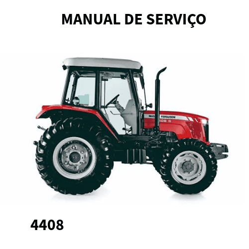 MANUAL DE SERVIÇO TRATOR 4408 MASSEY FERGUSON