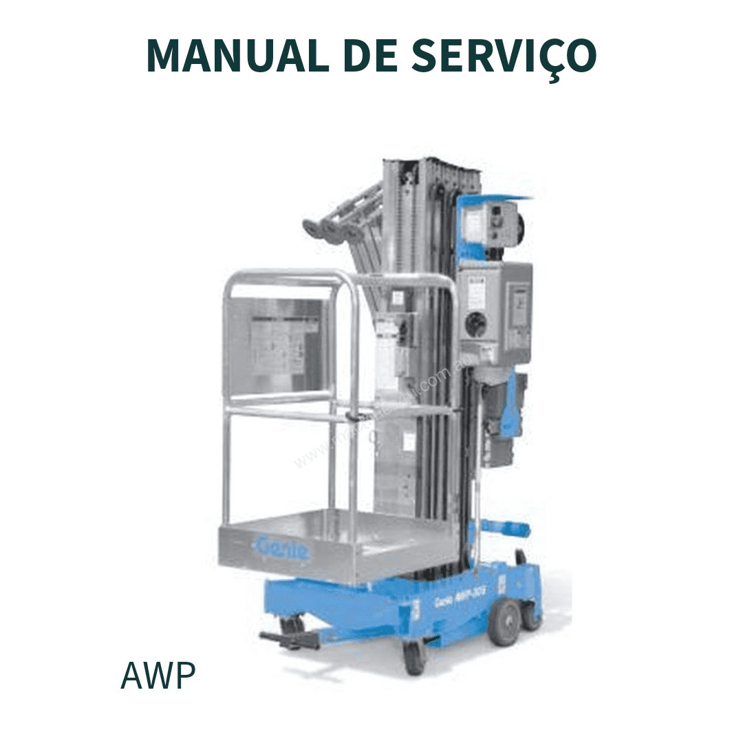 MANUAL DE SERVIÇO PLATAFORMA AWP® SUPER SERIES GENIE