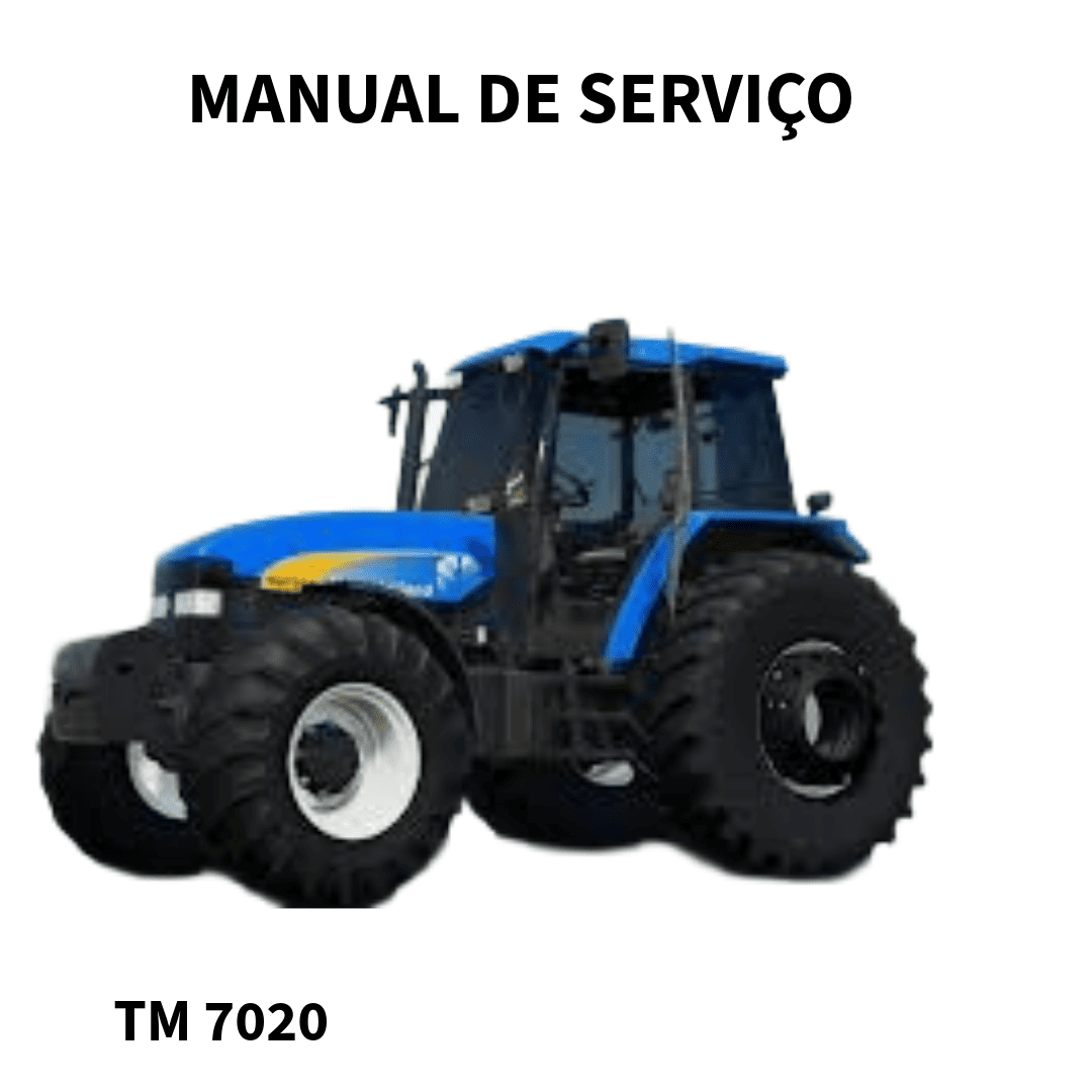 MANUAL DE REPARAÇÃO TRATOR TM 7020 NEW HOLLAND 2008