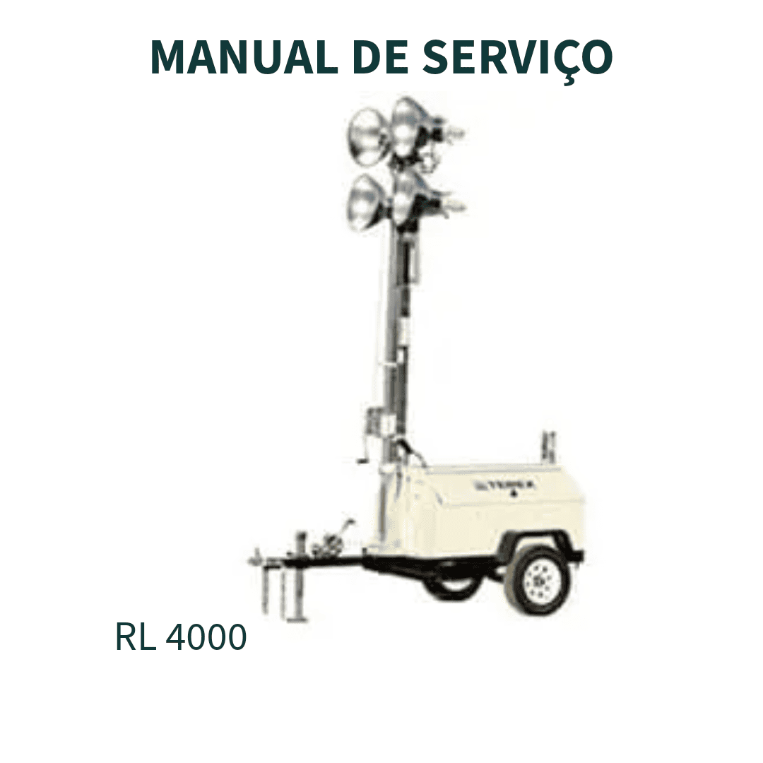 MANUAL DE SERVIÇO TORRE ILUMINAÇÃO RL 4000 / TML-4000 TEXEX