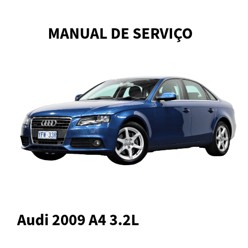 MANUAL DE SERVIÇO MOTOR Audi A4 2009 3.2L CALA