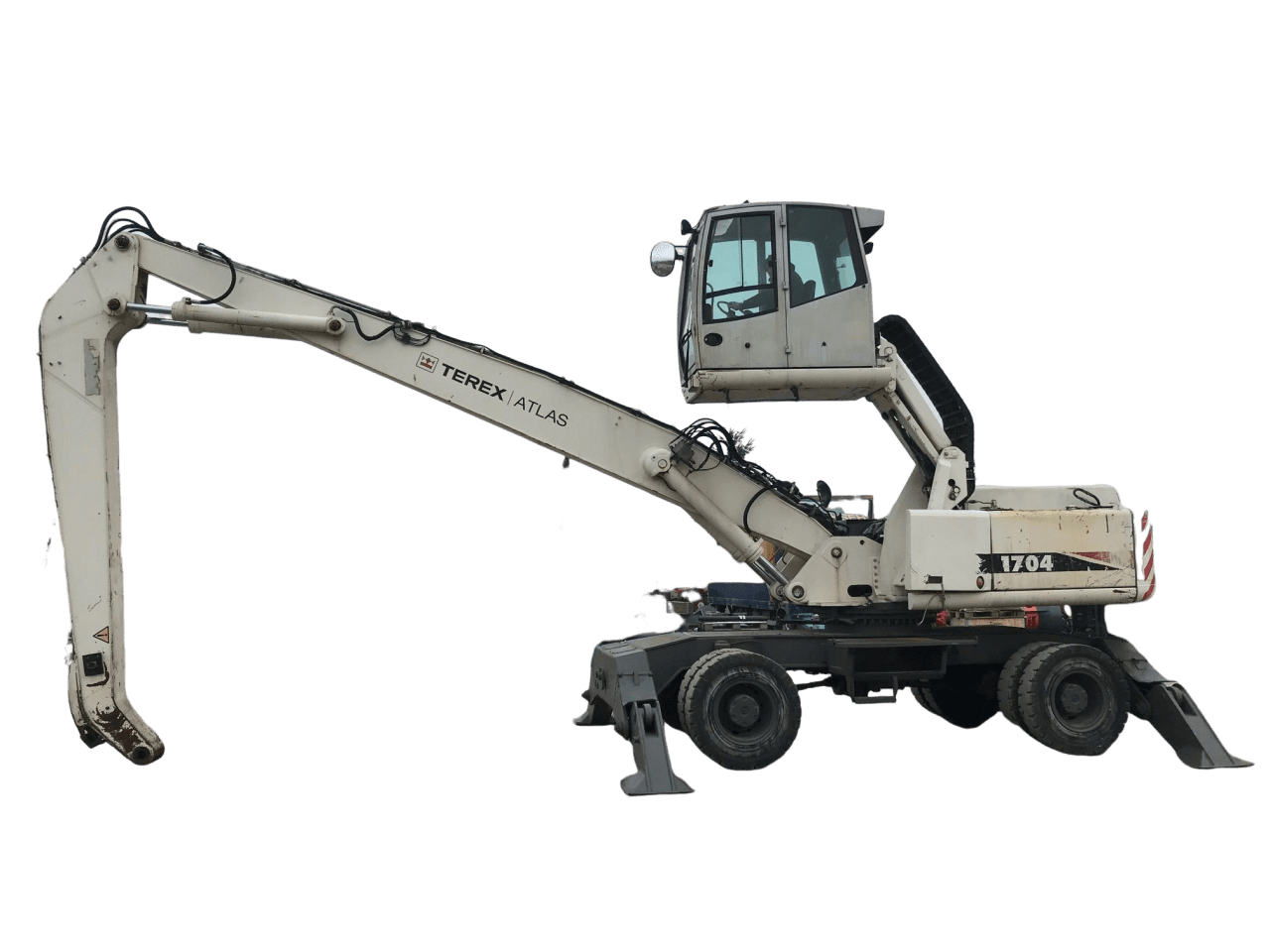 MANUAL SE SERVIÇO ESCAVADEIRA DE RODAS 1704, 1804 TEREX