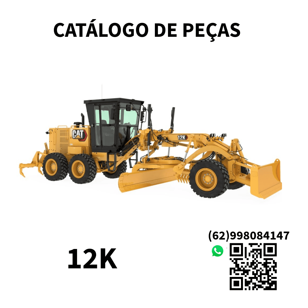 CATALOGO DE PEÇAS MOTONIVELADORAS 12K CATERPILLAR 2009