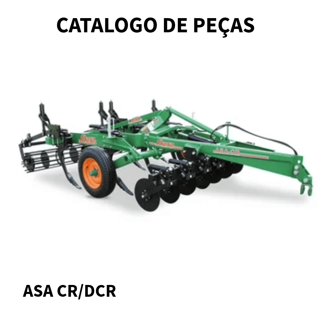 CATALOGO DE PEÇAS MANUAL DE INSTRUÇÃO SUBSOLADOR ASA CR/DCR STARA
