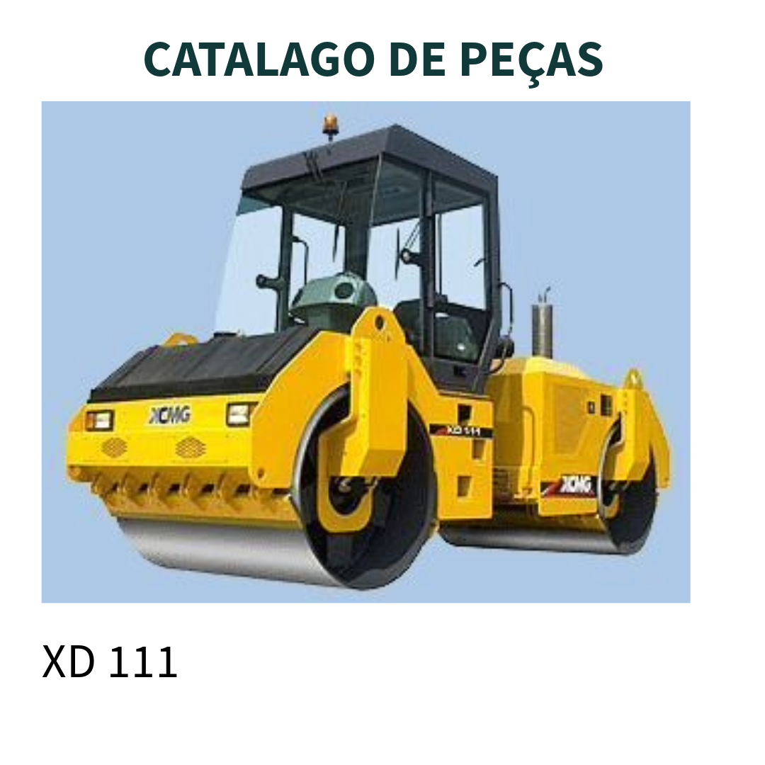 CATALAGO DE PEÇAS ROLO COMPACTADOR XD111 XCMG