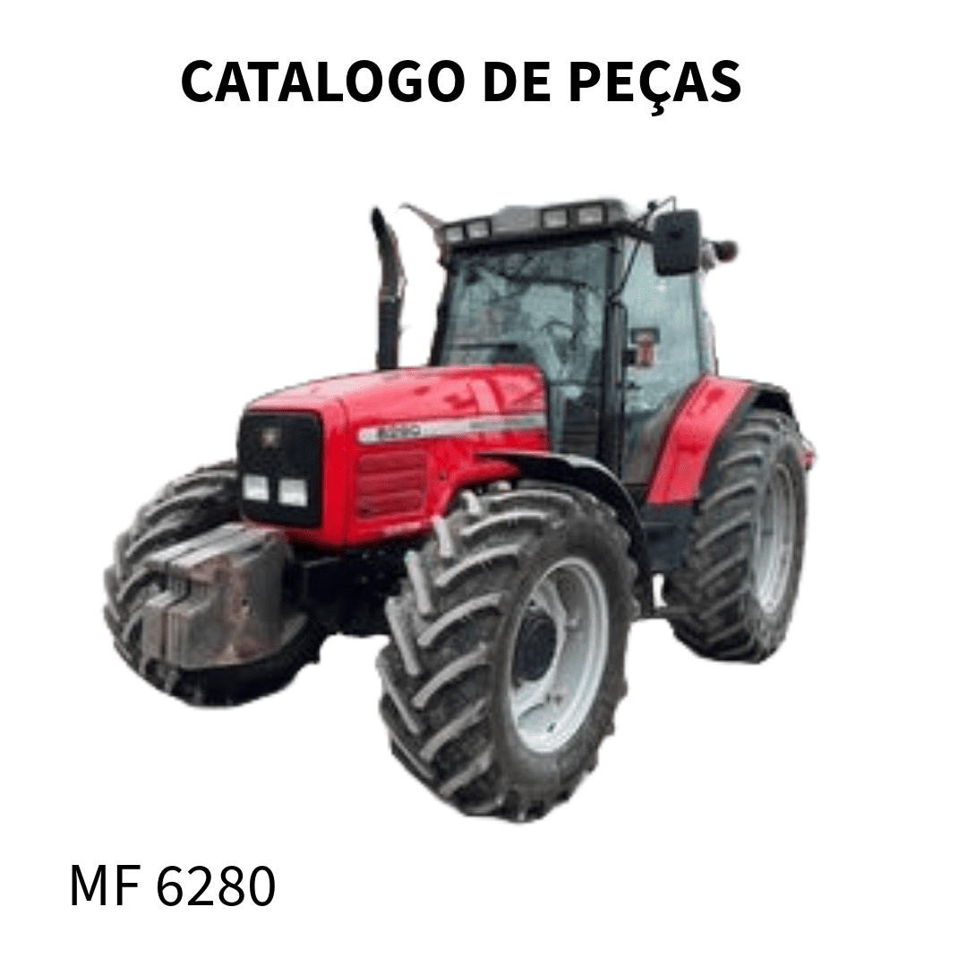 CATALOGO DE PEÇAS TRATOR MF 6280 MASSEY FERGUSON 2000
