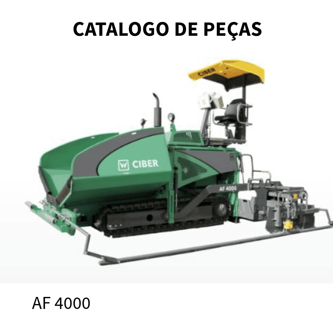 CATALOGO DE PEÇAS VIBRO ACABADORA AF 4000 CIBER 2022