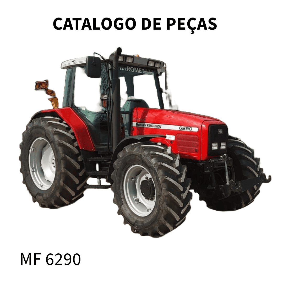 CATALOGO DE PEÇAS TRATOR MF 6290 MASSEY FERGUSON 2000