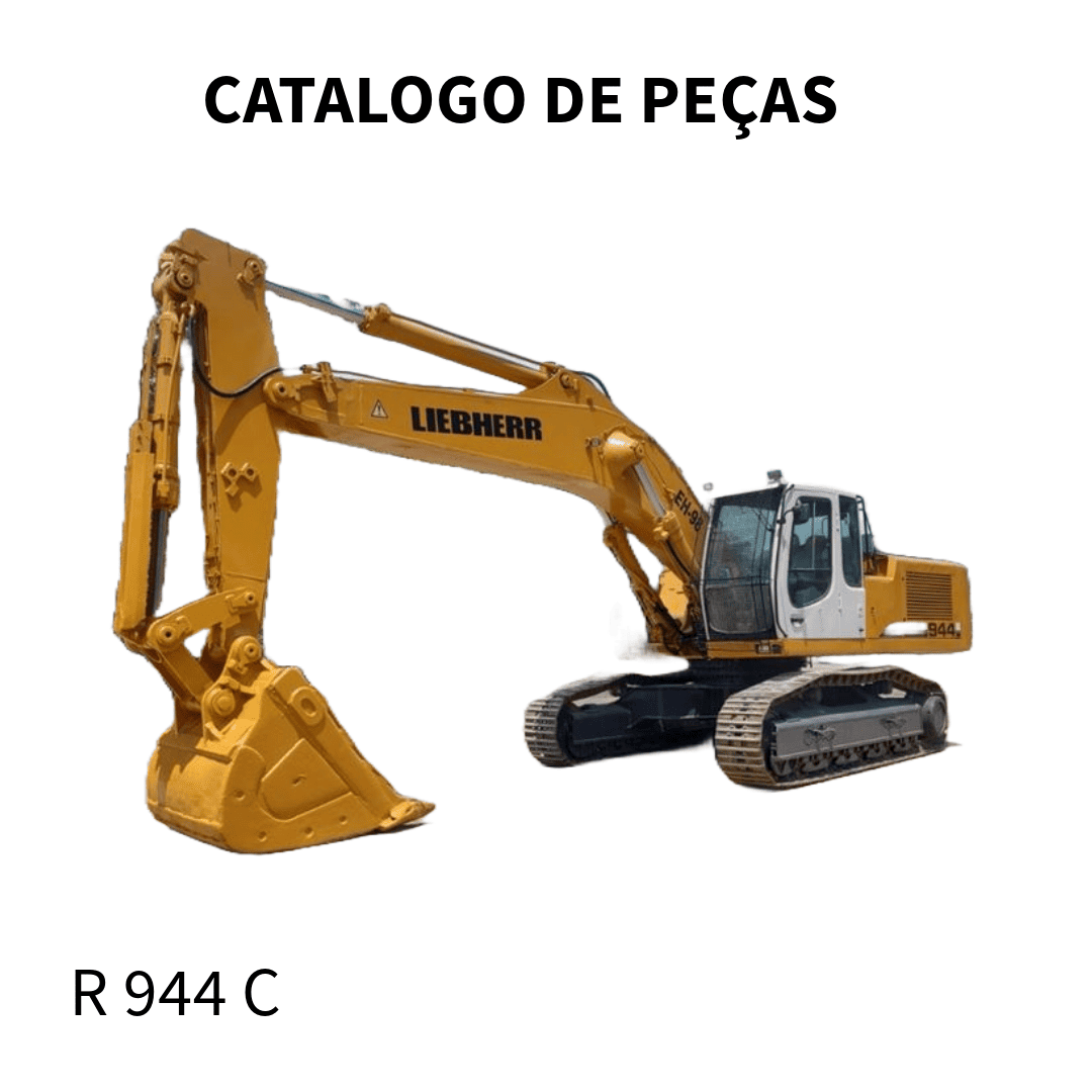 CATALOGO DE PEÇAS ESCAVADEIRA R 944 C-LC 1446 46298 LIEBHERR