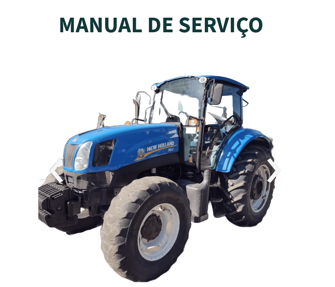 MANUAL DE SERVIÇO TRATOR T6.140 NEW HOLLAND