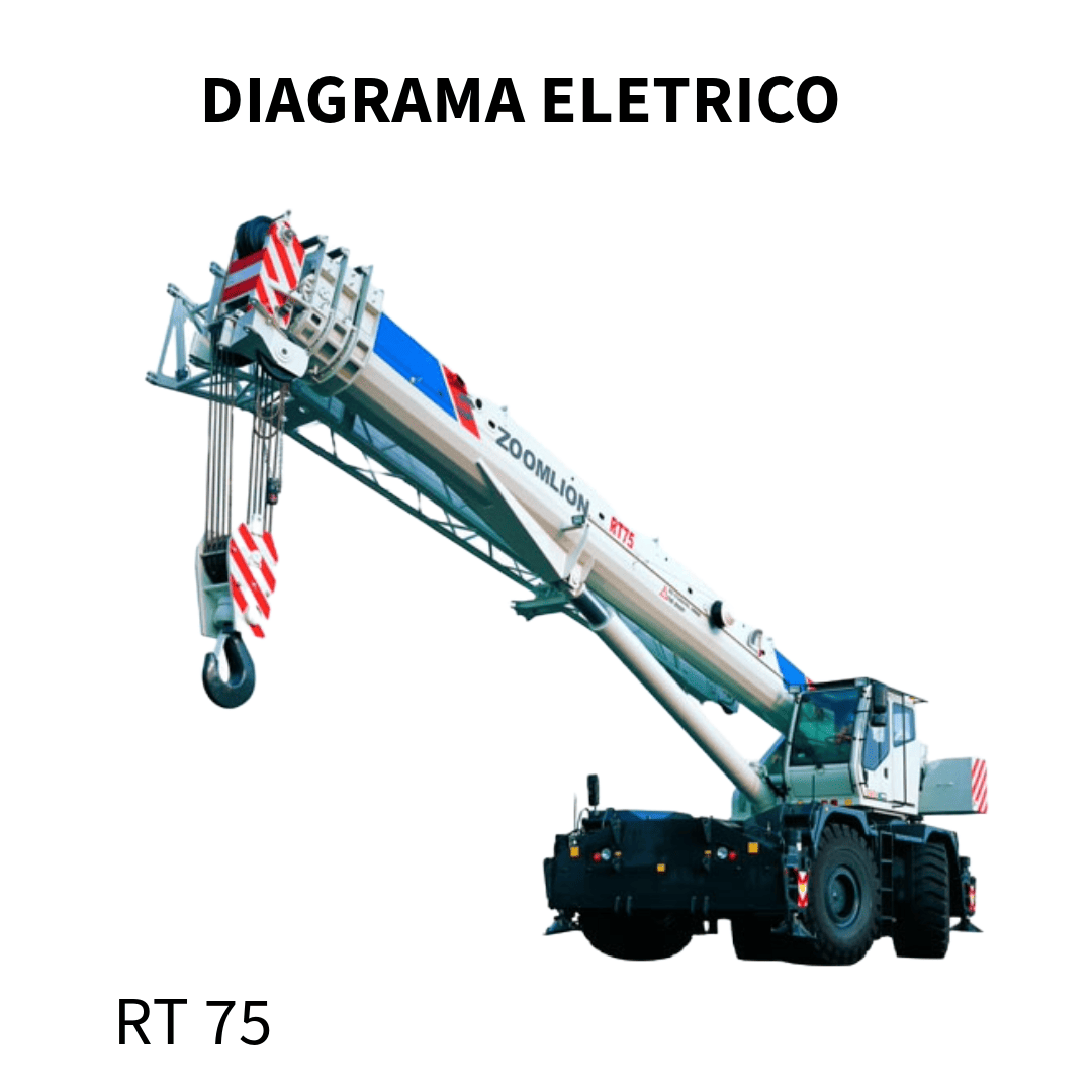 DIAGRAMA ELETRICO GUINDASTE RT75 PARA TERRENOS IRREGULARES ZOOMLION