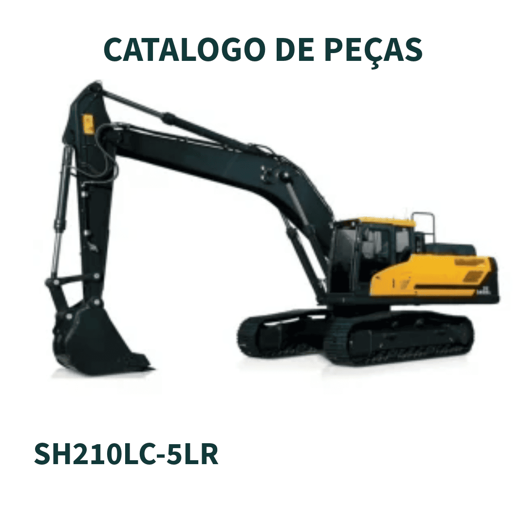 CATALOGO DE PEÇAS ESCAVADEIRA SH210LC-5LR 210A5 - 1101~/ 210L5 - 1101~ SUMITOMO