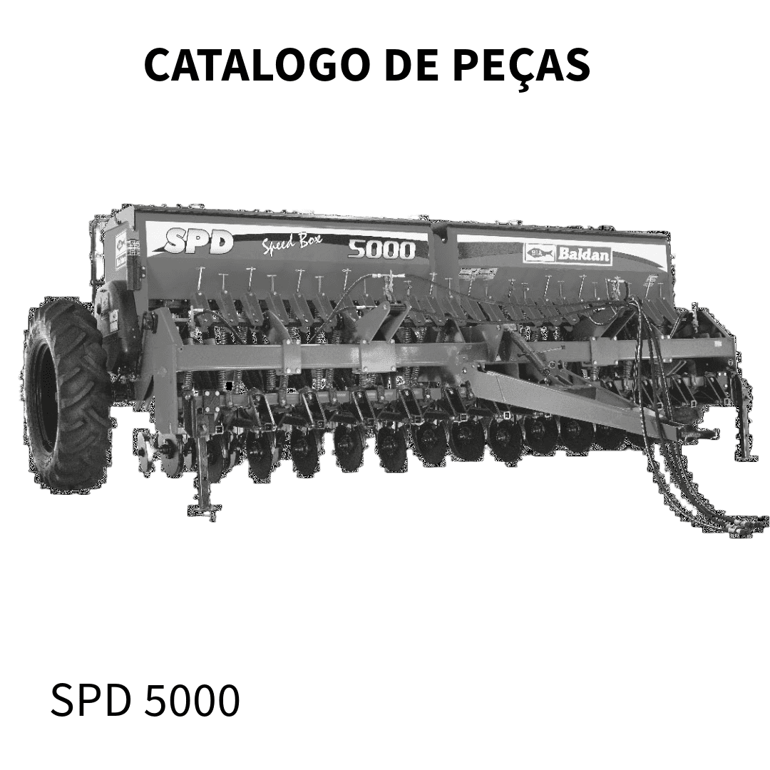 CATALOGO DE PEÇAS PLANTADEIRA SPD 5000 BALDAN