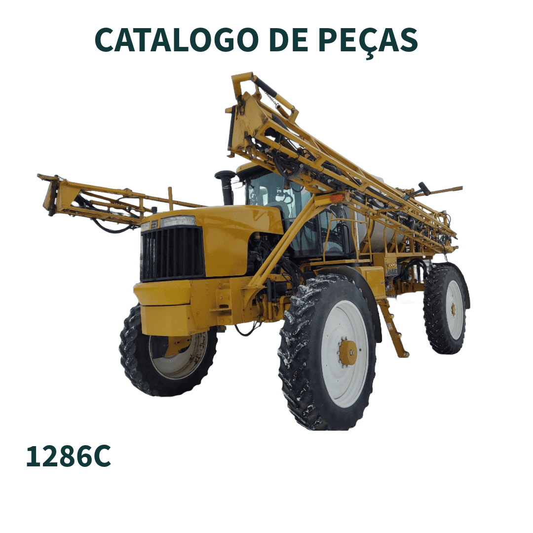 CATALOGO DE PEÇAS PULVERIZADOR AUTOPROPELIDO ROGATOR 1286C 2007 AGCO