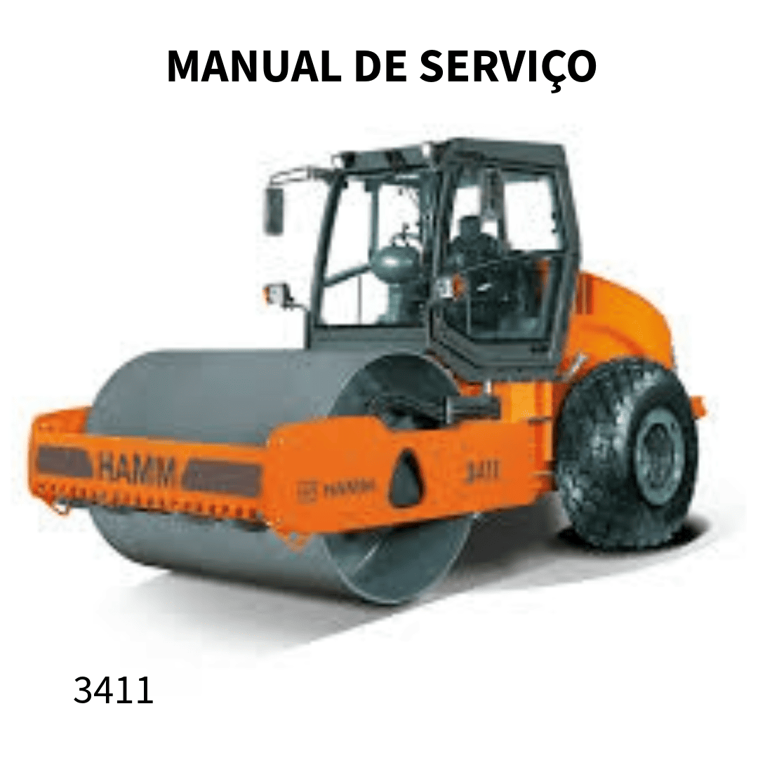 Manual De Serviços – Hamm – Rolo Compactador 3410 – 3411