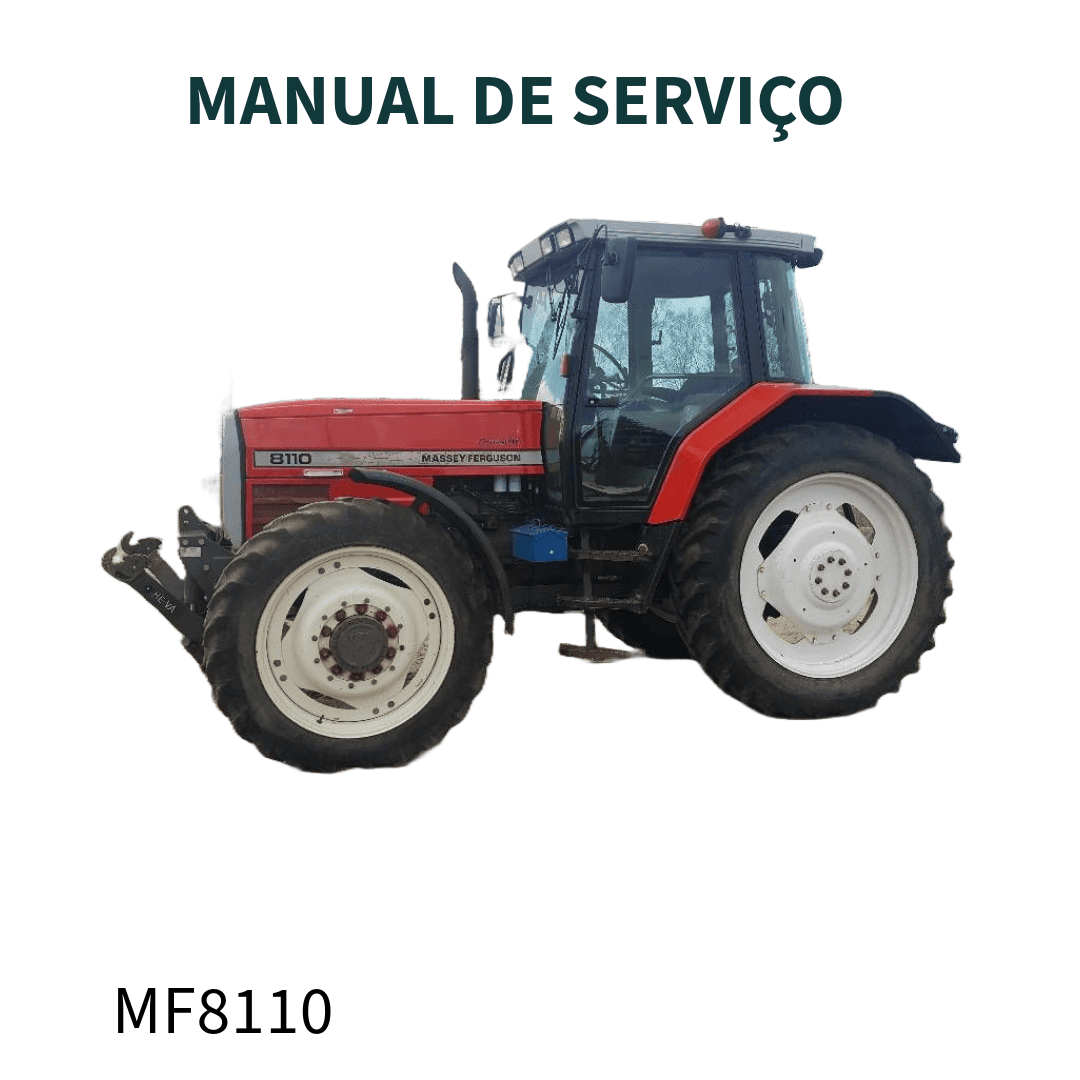 MANUAL DE SERVIÇO TRATOR MF 8110 MASSEY FERGUSON
