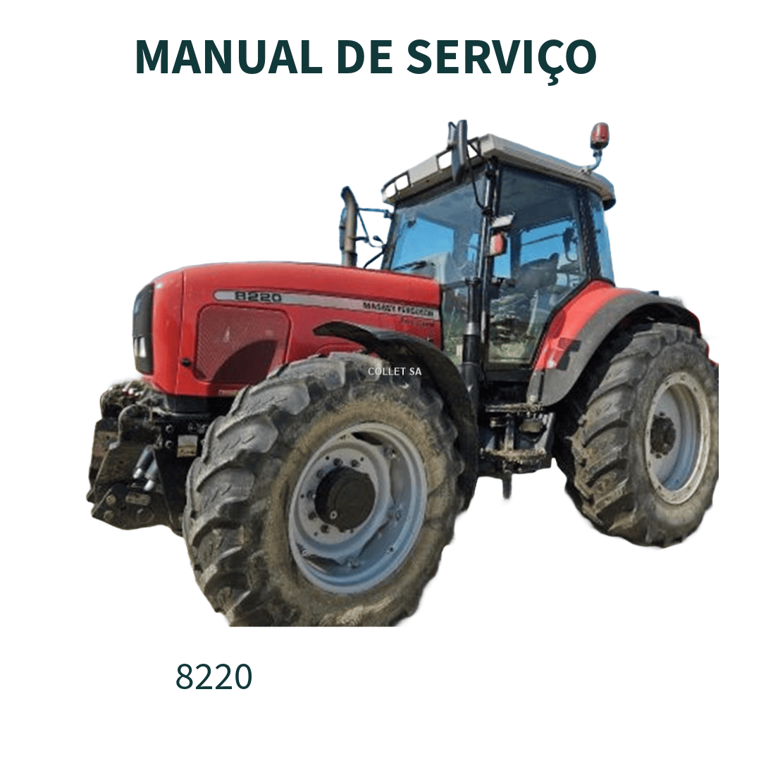 MANUAL DE SERVIÇO TRATOR 8220 MASSEY FERGUSSOM