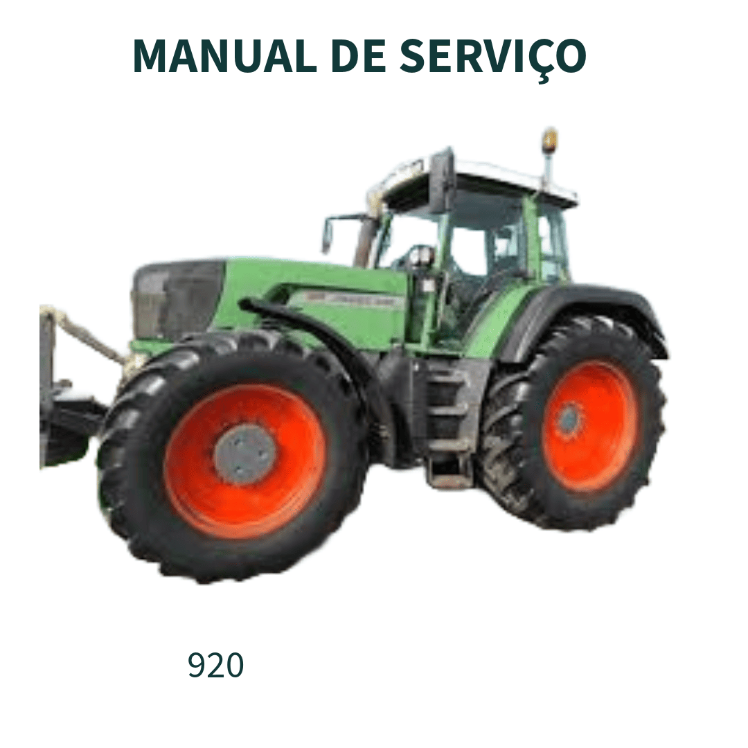 MANUAL DE SERVIÇO TRATOR 920 FENDT