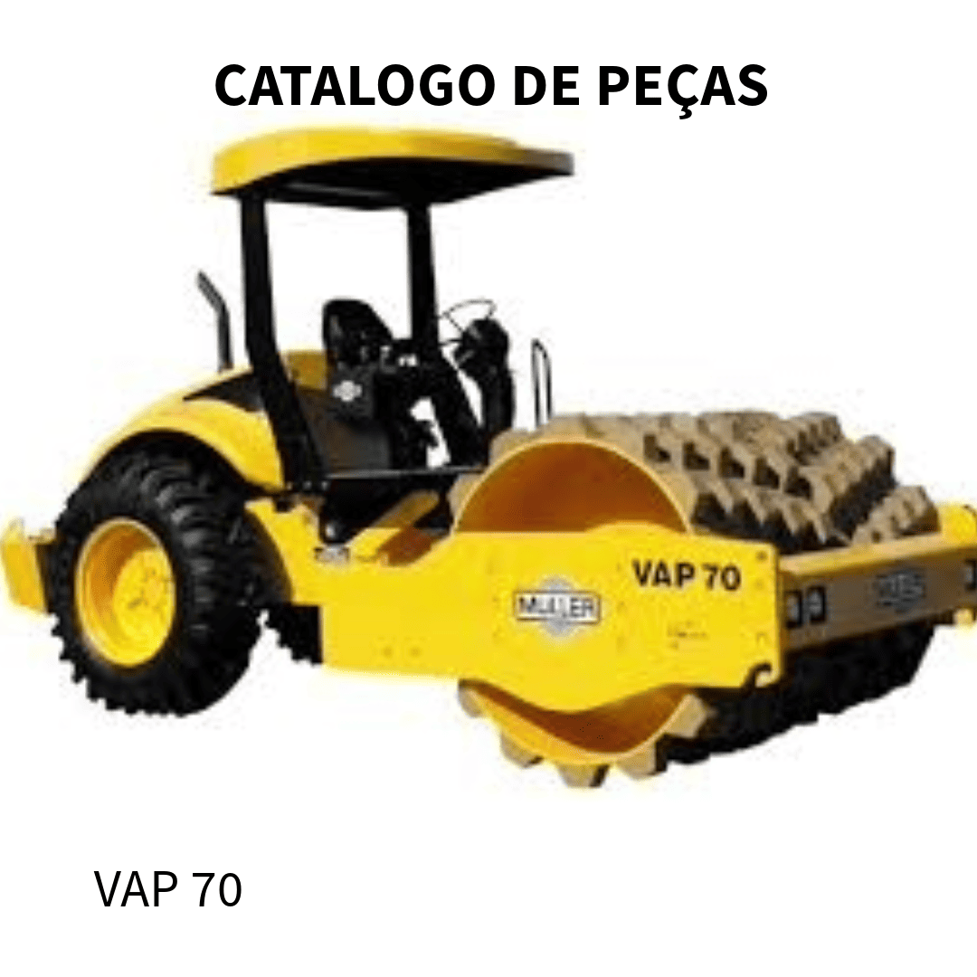 CATALOGO DE PEÇAS ROLO COMPACTADOR VAP 70 MULLER 2008