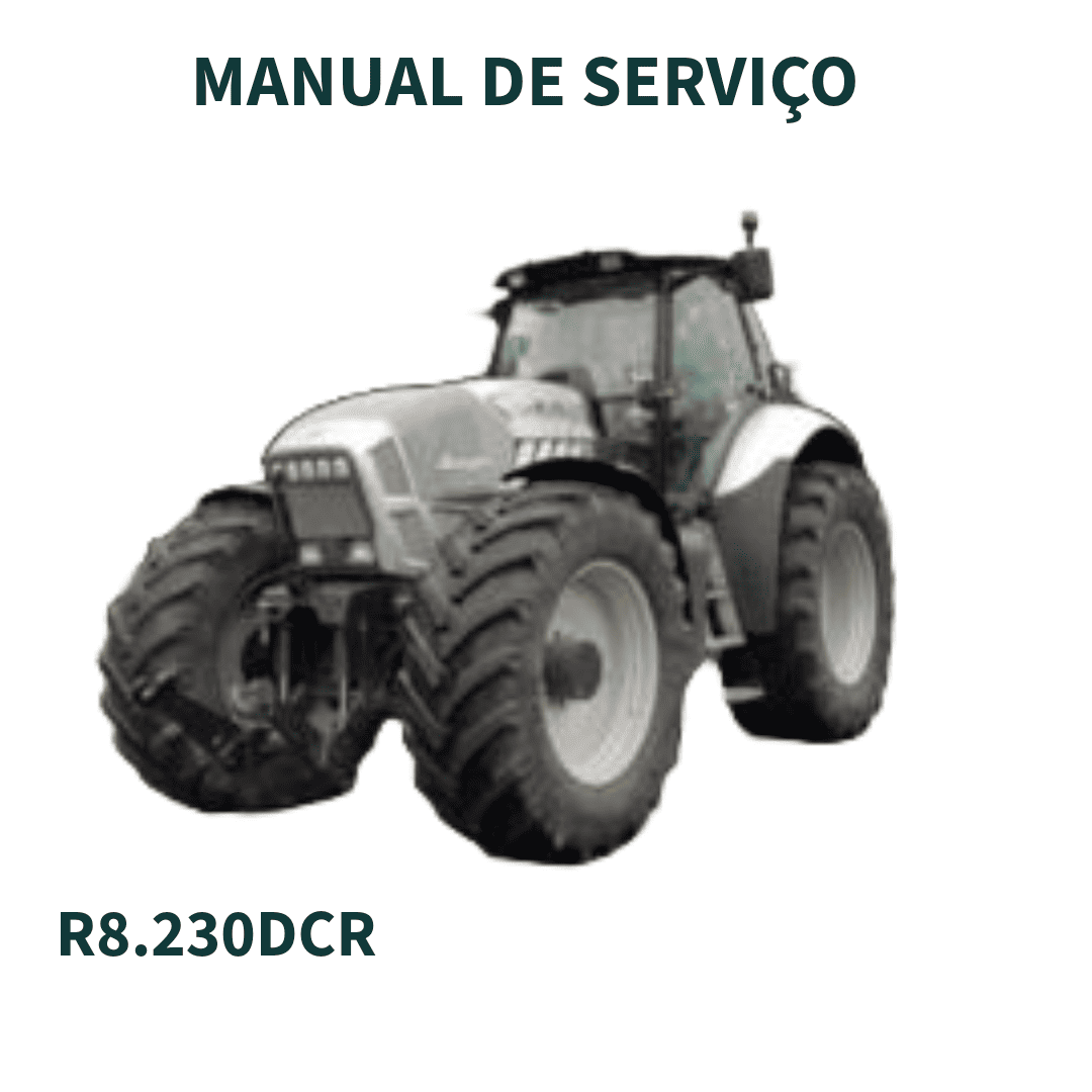 MANUAL DE SERVIÇO TRATOR R8.230 DCR LAMBORGHINI