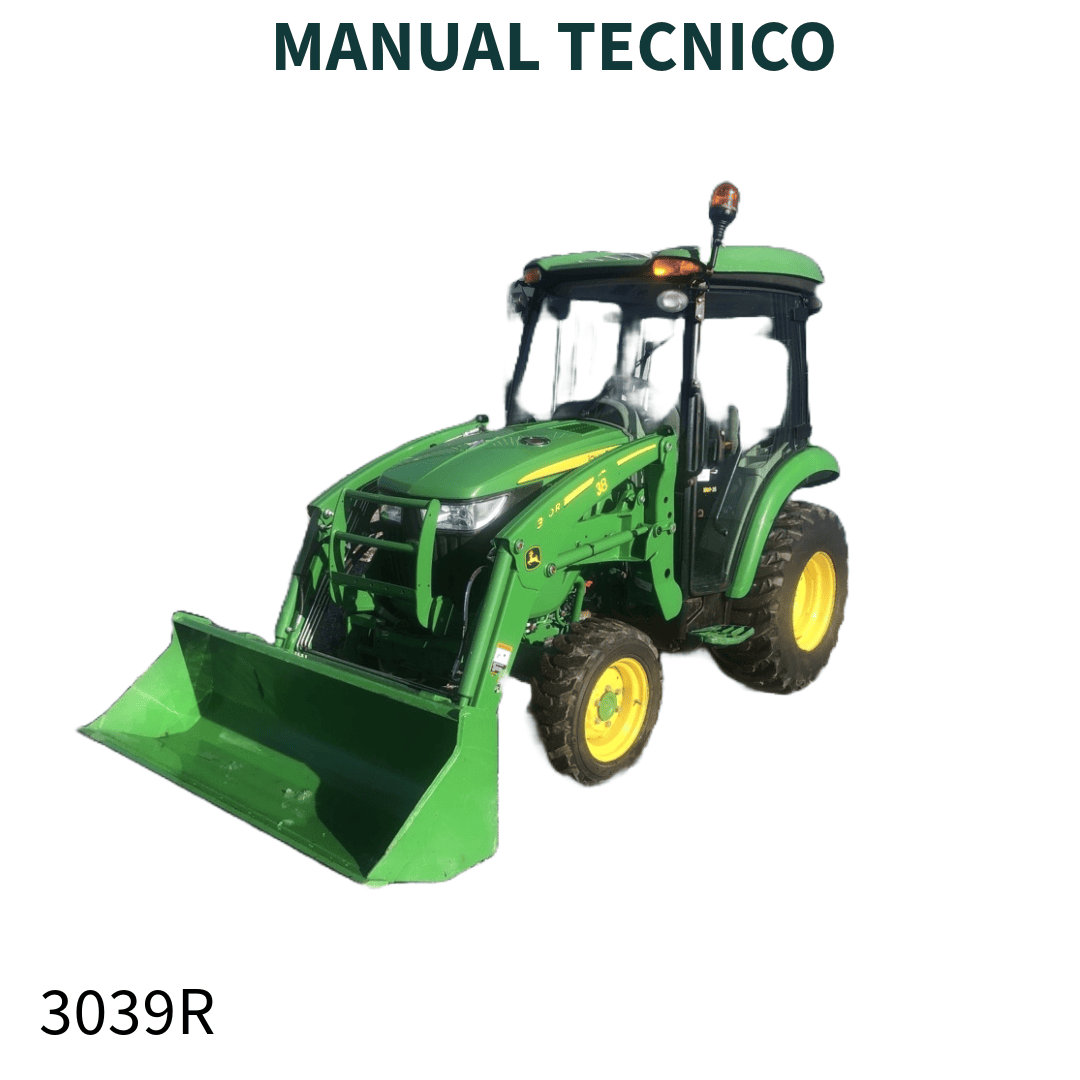 MANUAL TÉCNICO DE DIAGNÓSTICO E REPARO TRATOR 3039R JOHN DEERE