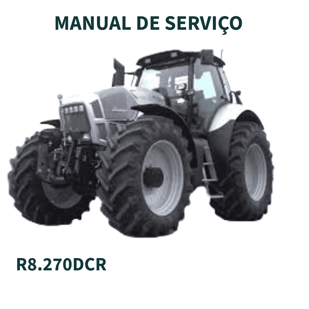 MANUAL DE SERVIÇO TRATOR R8.270 DCR LAMBORGHINI