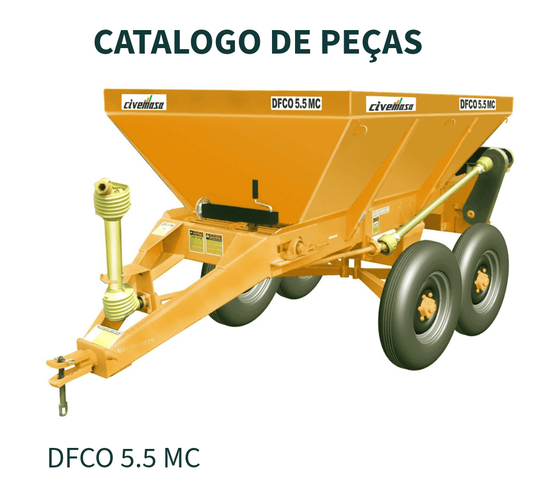 CATALOGO DE PEÇAS DISTRIBUIDORES DE FERTILIZANTES E OUTROS DFCO 5.5 MC CIVEMASA