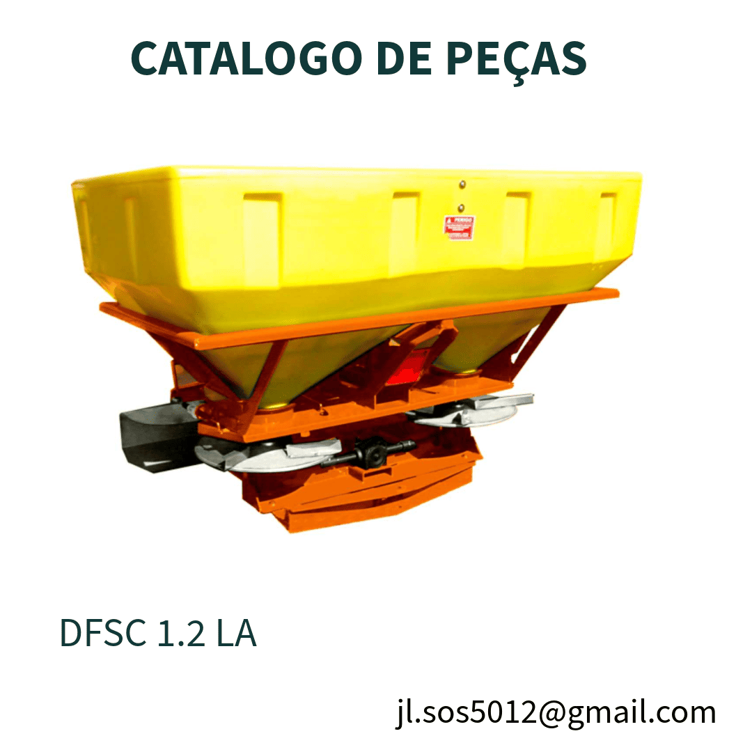 CATALOGO DE PEÇAS DISTRIBUIDORES DE FERTILIZANTES E OUTROS DFSC 1.2 LA CIVEMASA