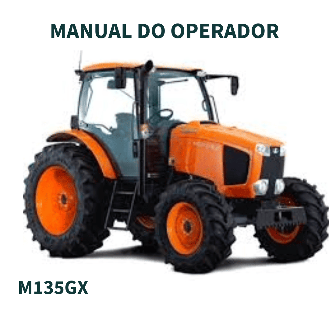 MANUAL DO OPERADOR TRATOR M135GX KUBOTA