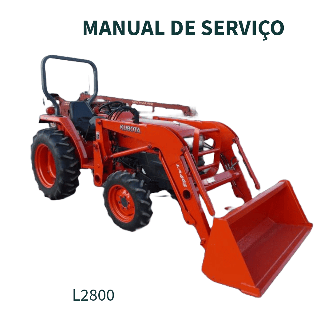 MANUAL DE SERVIÇO TRATOR L2800 2007 KUBOTA