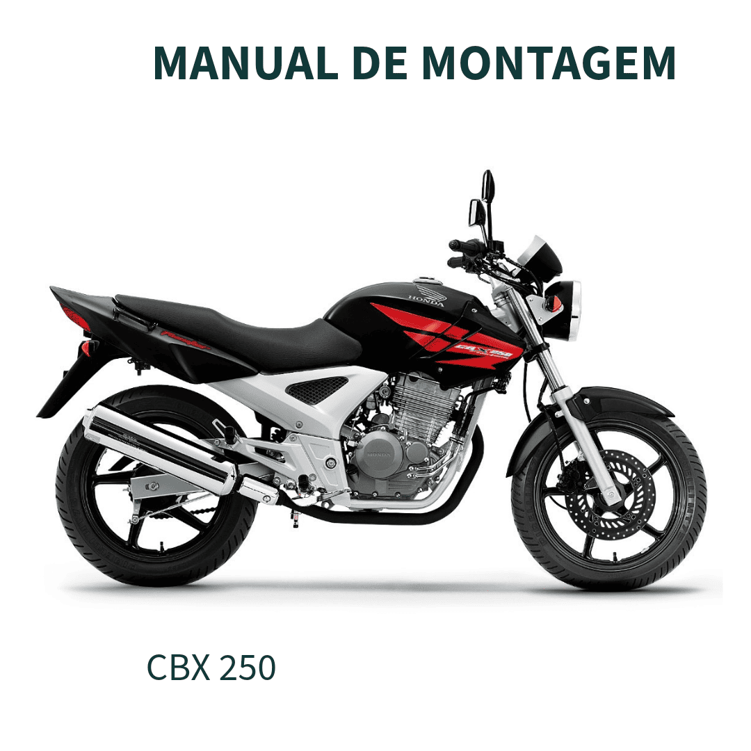 MANUAL DE MONTAGEM MOTO CBX 250 TWISTER HONDA