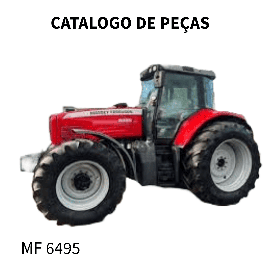 CATALOGO DE PEÇAS TRATOR MF 6495 MASSEY FERGUSON