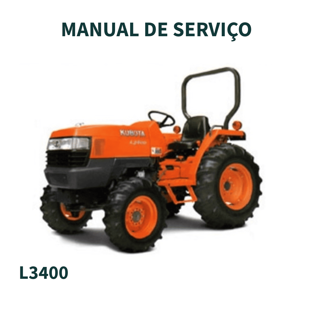 MANUAL DE SERVIÇO TRATOR L3400 2011 KUBOTA