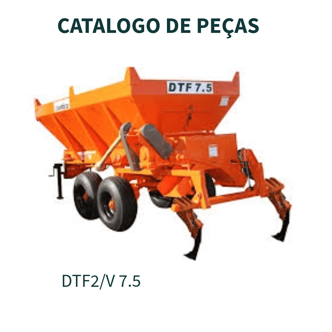 CATALOGO DE PEÇAS DISTRIBUIDORES DE FERTILIZANTES E OUTROS DTF2/V 7.5 CALHA VIBRATÓRIA / KIT DCCO / DIRECIONADOR / ABAFADOR CIVEMASA