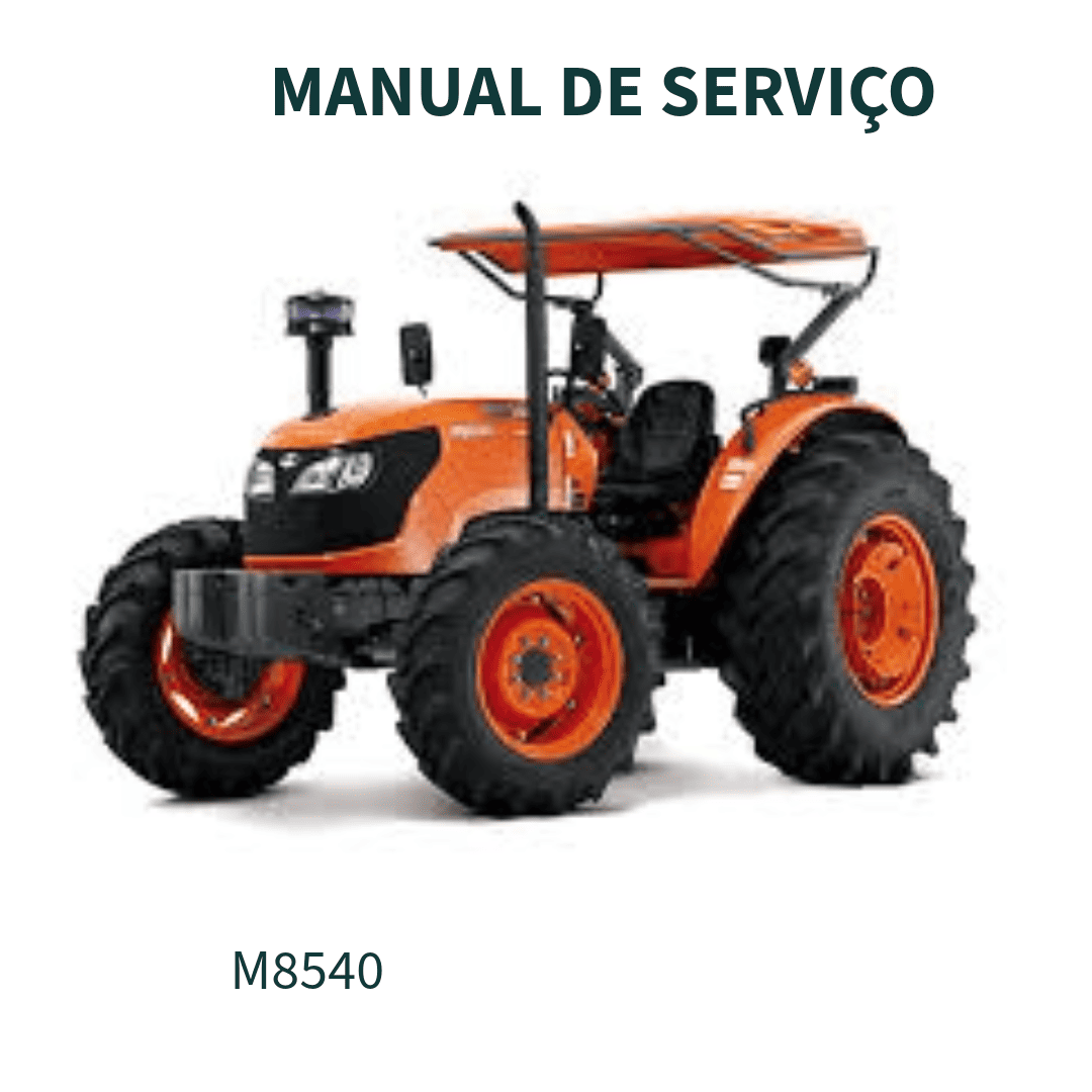 MANUAL DE SERVIÇO TRATOR M8540 2008 KUBOTA
