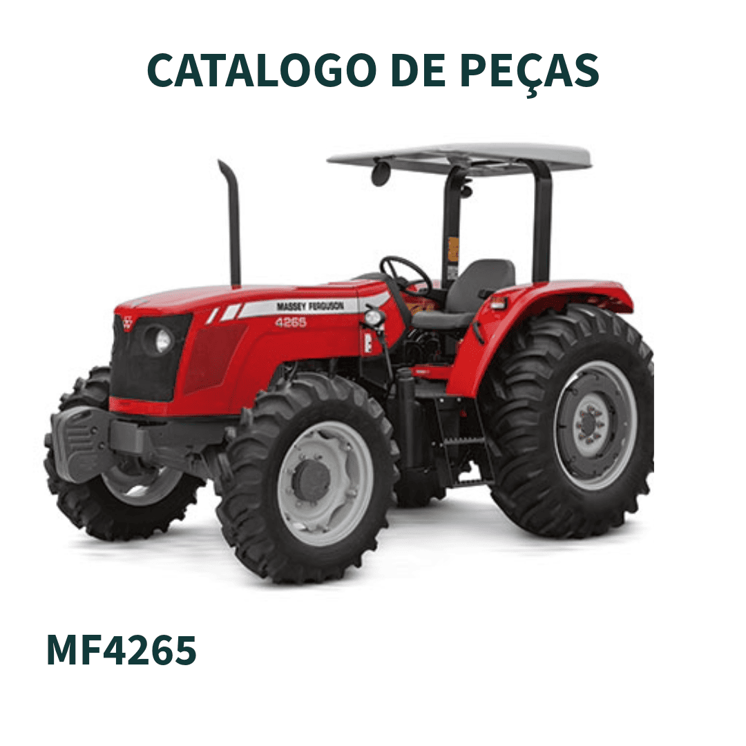 CATALOGO DE PEÇAS TRATOR MF4265 MASSEY FERGUSON