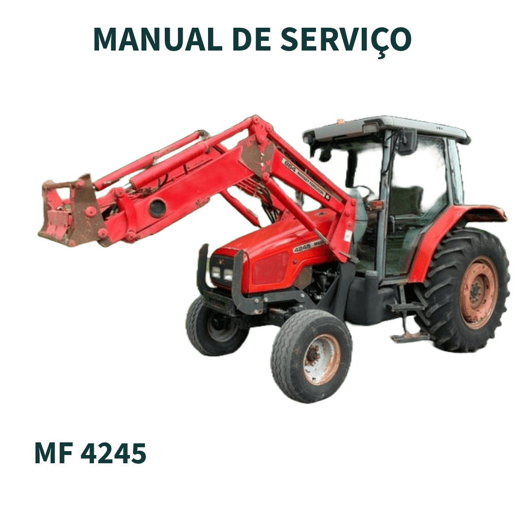 MANUAL DE SERVIÇO DE OFICINA TRATOR MF4245 MASSEY FERGUSON