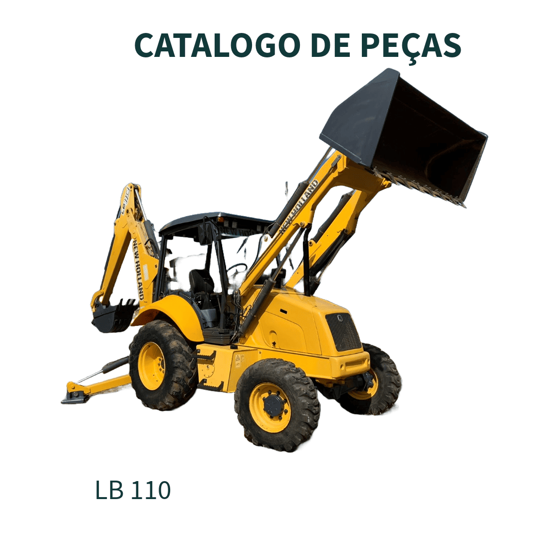 CATALOGO DE PEÇAS RETROESCAVADEIRA LB 90 LB 110 2006 NEW HOLLAND