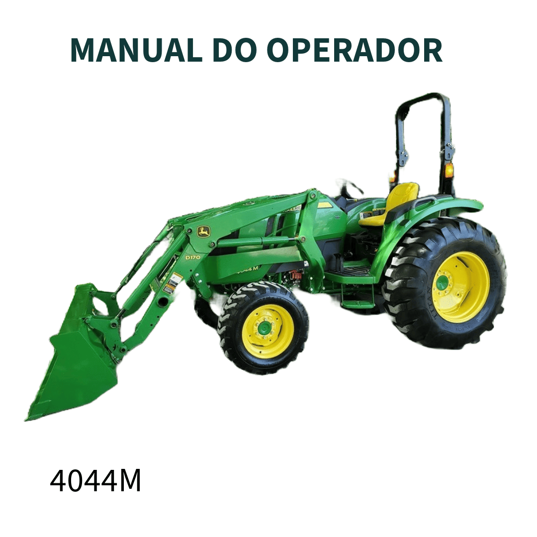MANUAL DO OPERADOR TRATOR 4044M JOHN DEERE